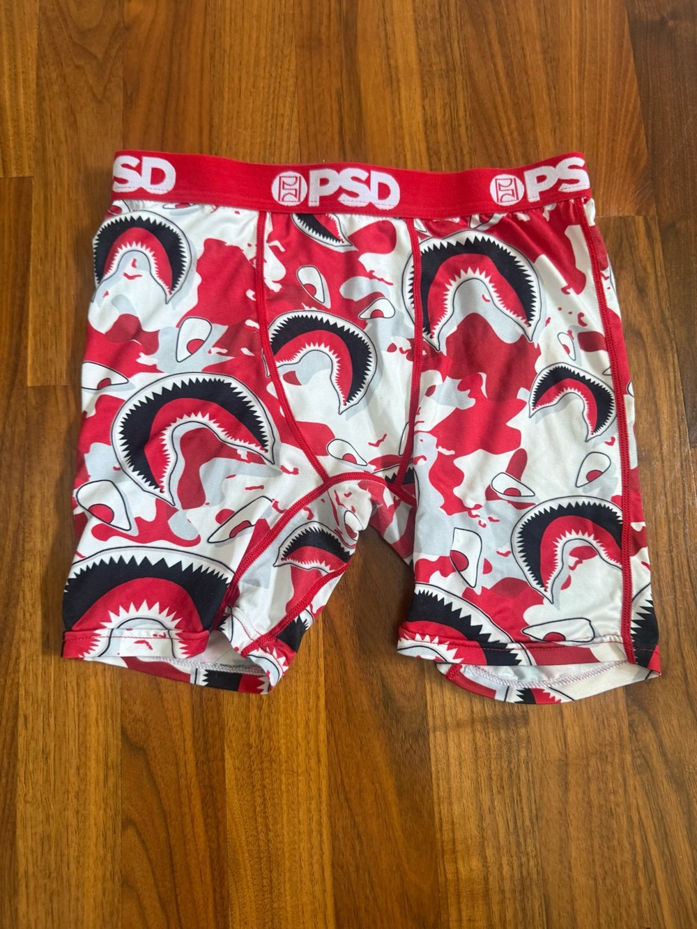 PSD Red & White Shark Camo Underwear